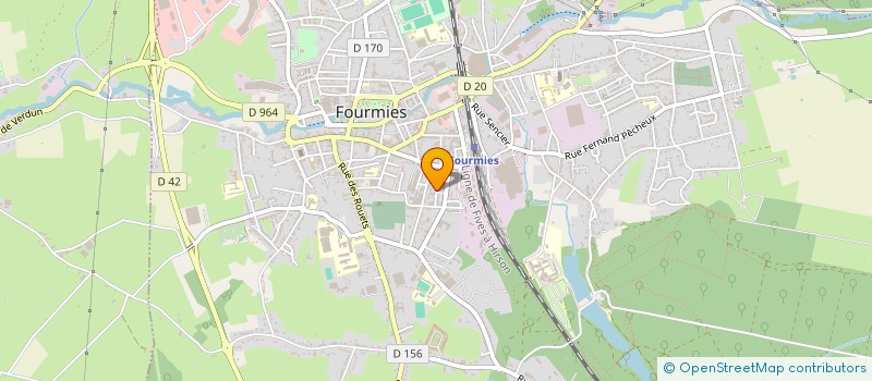 localisation de l'entreprise MADAME MELODIE PETIT  FOURMIES