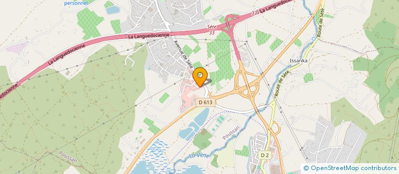 localisation de l'entreprise MADAME MELODIE POLLARD  POUSSAN