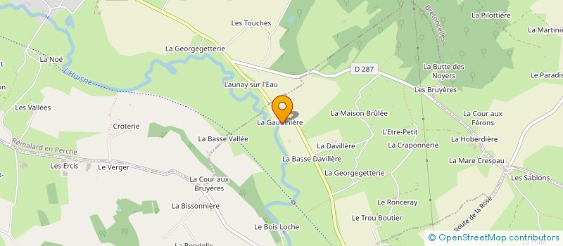 localisation de l'entreprise MADAME MELODIE PROVOST à COUR-MAUGIS SUR HUISNE