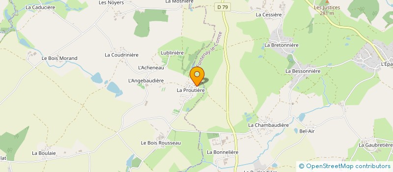 localisation de l'entreprise MADAME MELODIE RAPIN à SAINT-PAUL-EN-PAREDS