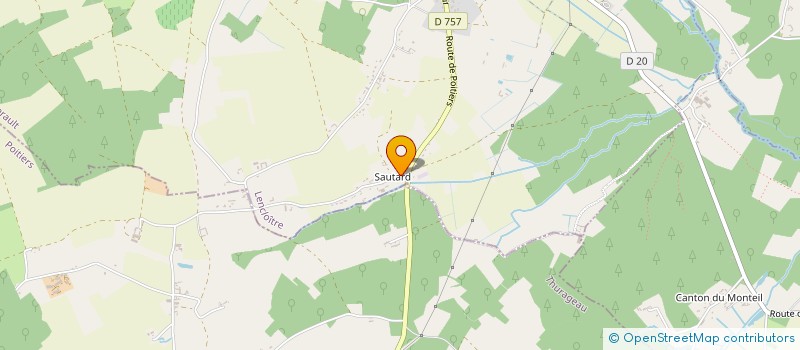 localisation de l'entreprise MADAME MELODIE SALLE  LENCLOITRE