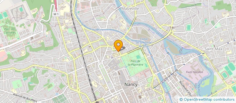 localisation de l'entreprise MADAME MELODIE SOUTY  NANCY