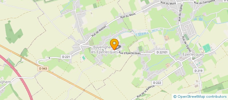 localisation de l'entreprise MADAME MELODIE THERY  BAYENGHEM-LES-EPERLECQUES