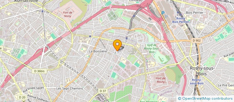 localisation de l'entreprise MADAME MELODIE TURPIN à MONTREUIL