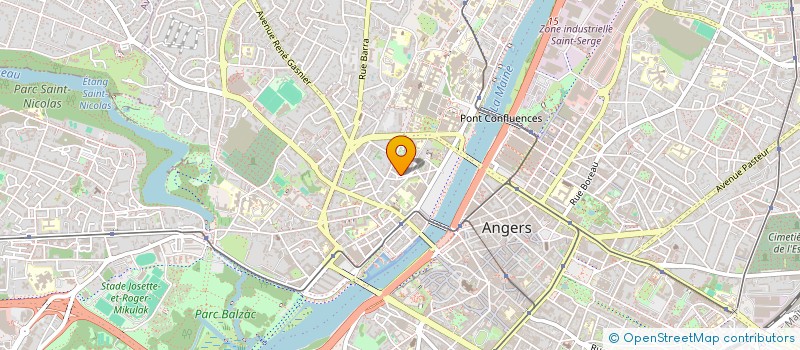 localisation de l'entreprise MADAME MELODIE VANDENKOORNHUYSE à ANGERS