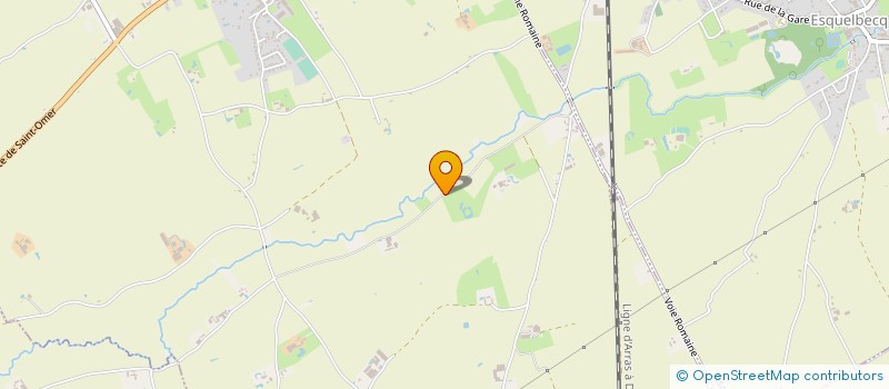 localisation de l'entreprise MADAME MELODIE VERCOUTTER  BOLLEZEELE