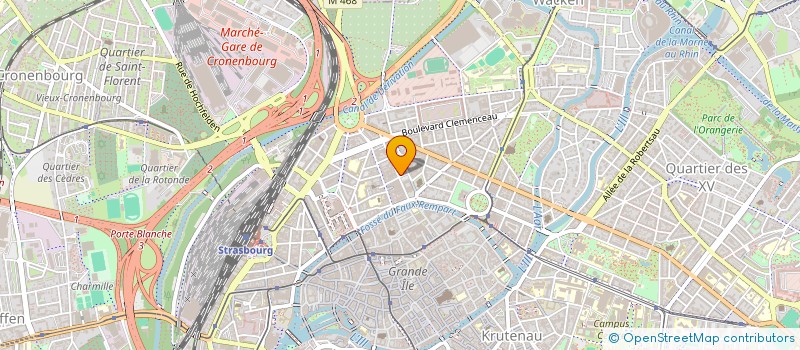 localisation de l'entreprise MADAME MELODY ALVINO à STRASBOURG