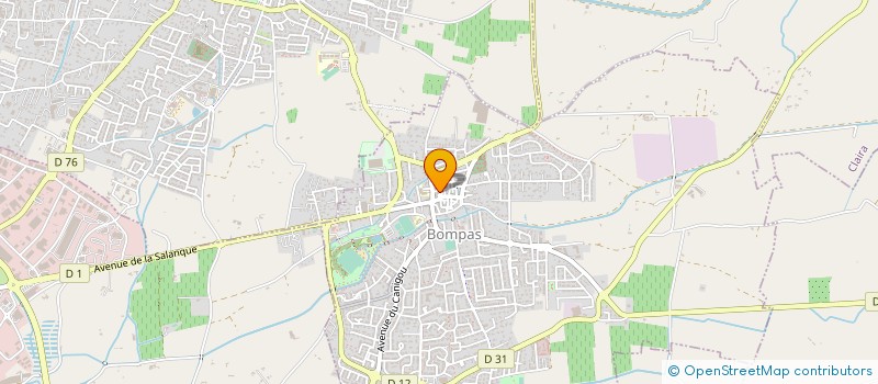 localisation de l'entreprise MADAME MELODY AUBERT  BOMPAS