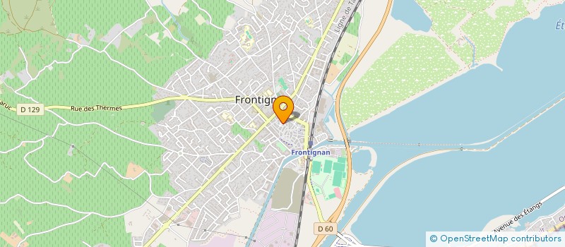 localisation de l'entreprise MADAME MELODY BLEUSE à FRONTIGNAN