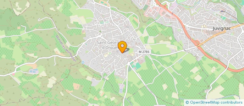 localisation de l'entreprise MADAME MELODY BOURHIS  SAINT-GEORGES-D'ORQUES