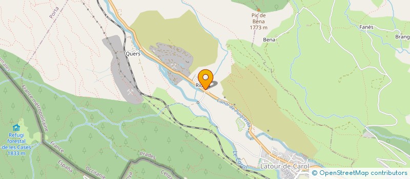 localisation de l'entreprise MADAME MELODY BRUNET  LATOUR-DE-CAROL