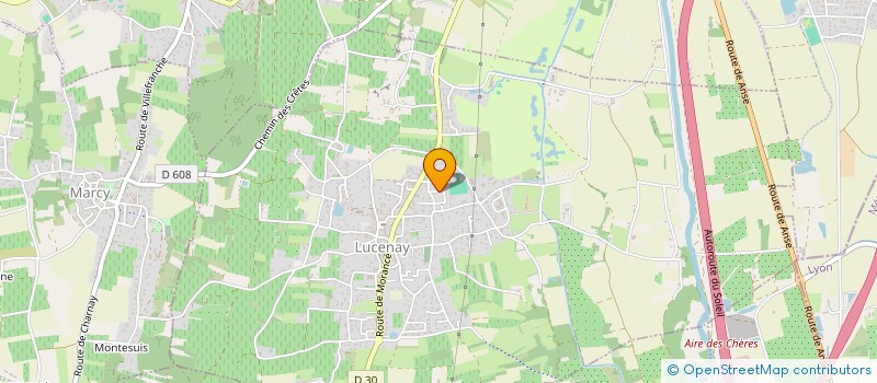 localisation de l'entreprise MADAME MELODY BUISSON  LUCENAY