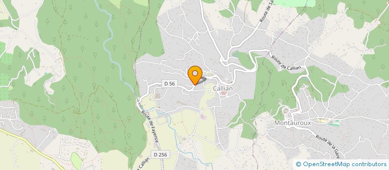 localisation de l'entreprise MADAME MELODY CARRERE  SEILLANS