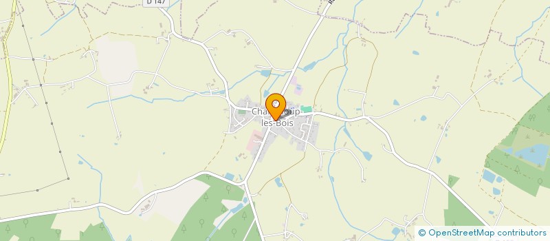 localisation de l'entreprise MADAME MELODY CHARRIER à CHANTELOUP-LES-BOIS
