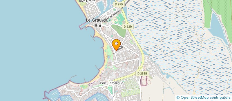 localisation de l'entreprise MADAME MELODY DAMINA à LE GRAU-DU-ROI