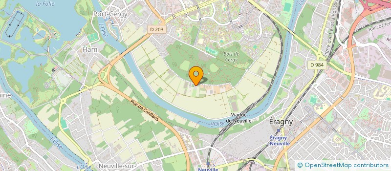 localisation de l'entreprise MADAME MELODY DARRAS  CERGY