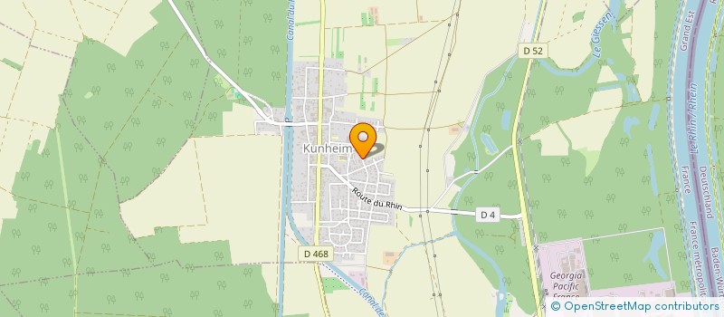 localisation de l'entreprise MADAME MELODY DE BORTOLI  KUNHEIM