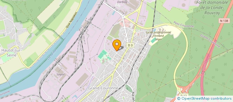 localisation de l'entreprise MADAME MELODY DELARUE  GRAND-COURONNE