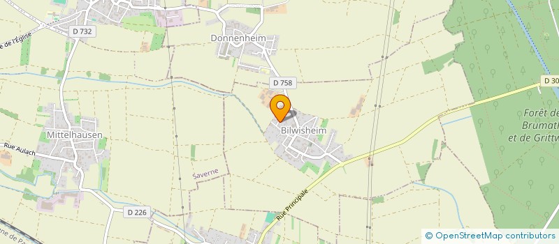 localisation de l'entreprise MADAME MELODY DREANO  BILWISHEIM