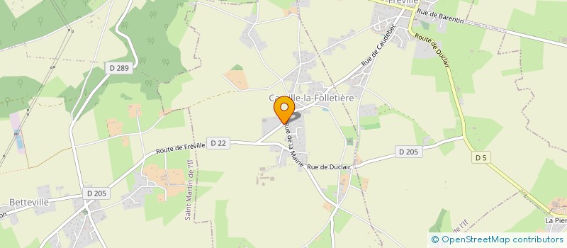 localisation de l'entreprise MADAME MELODY FANT  CARVILLE-LA-FOLLETIERE