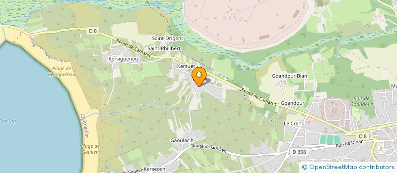 localisation de l'entreprise MADAME MELODY GEORGET  CROZON