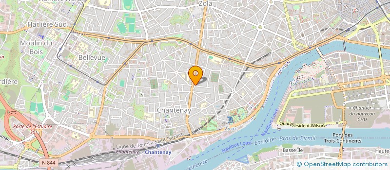 localisation de l'entreprise MADAME MELODY GIOVANGRANDI  NANTES