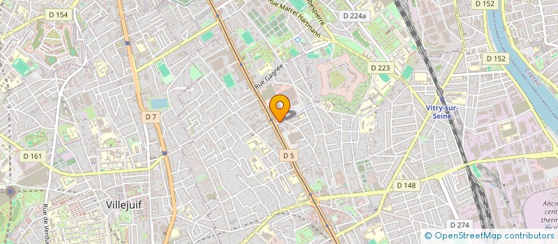 localisation de l'entreprise MADAME MELODY HO à VITRY-SUR-SEINE