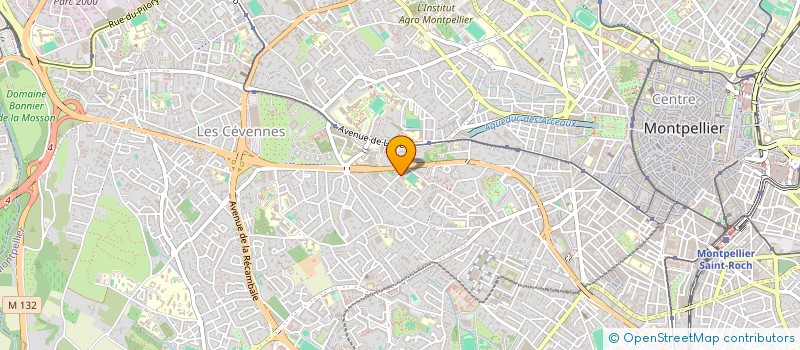 localisation de l'entreprise MADAME MELODY JOUAN à MONTPELLIER