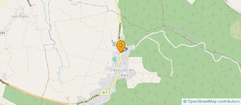 localisation de l'entreprise MADAME MELODY LABROT  BROUZET-LES-ALES