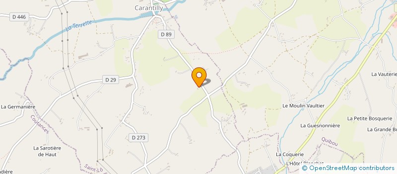 localisation de l'entreprise MADAME MELODY LAISNE  CARANTILLY