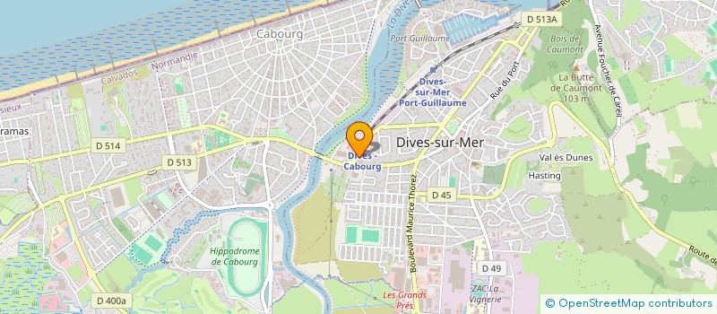 localisation de l'entreprise MADAME MELODY LEMESLE  DIVES-SUR-MER