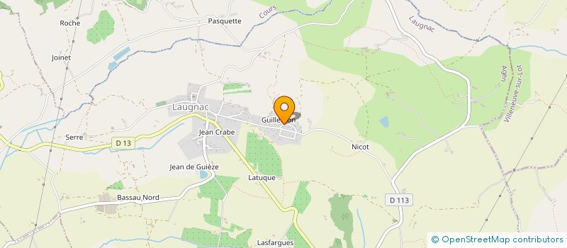 localisation de l'entreprise MADAME MELODY LENORMAND  CASSENEUIL