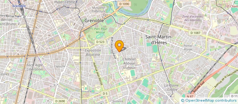 localisation de l'entreprise MADAME MELODY LESPINE  GRENOBLE