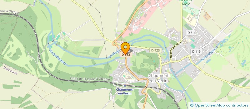 localisation de l'entreprise MADAME MELODY LHUISSIER  GISORS