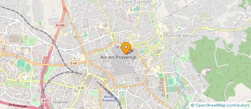 localisation de l'entreprise MADAME MELODY LUVERA à AIX-EN-PROVENCE