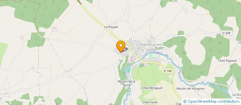 localisation de l'entreprise MADAME MELODY LYE à NANTEUIL-EN-VALLEE