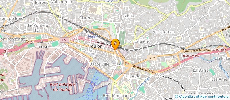 localisation de l'entreprise MADAME MELODY MANON  TOULON