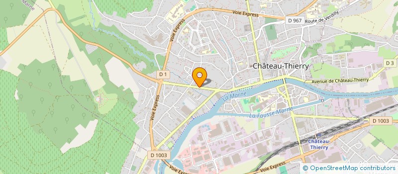 localisation de l'entreprise MADAME MELODY MARCHANDE à CHATEAU-THIERRY