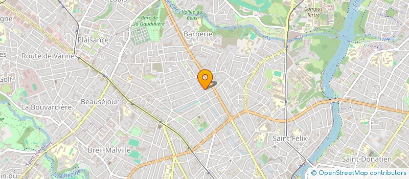 localisation de l'entreprise MADAME MELODY MORIO  NANTES