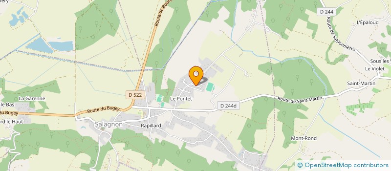 localisation de l'entreprise MADAME MELODY OLIVEIRA  SAINT-DESIRAT