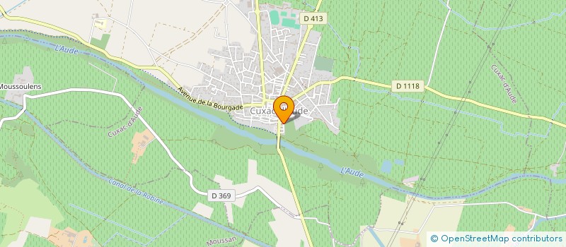 localisation de l'entreprise MADAME MELODY PEREZ  CUXAC-D'AUDE