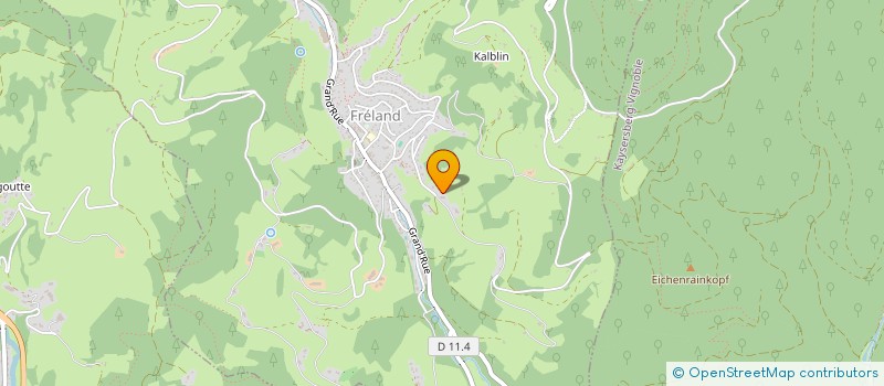 localisation de l'entreprise MADAME MELODY PIERREVELCIN  FRELAND