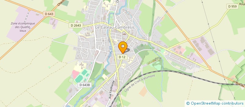 localisation de l'entreprise MADAME MELODY POULET  CAMBRAI