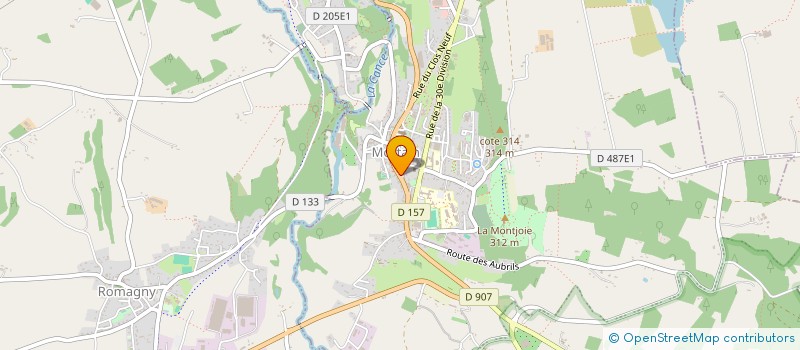 localisation de l'entreprise MADAME MELODY RENAULT  MORTAIN-BOCAGE