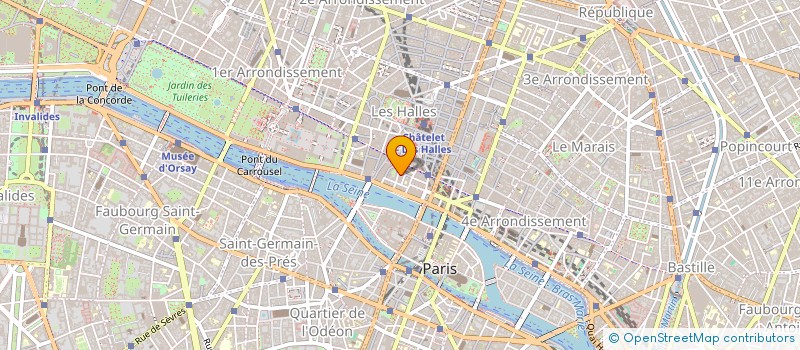 localisation de l'entreprise MADAME MELODY ROBINE à PARIS