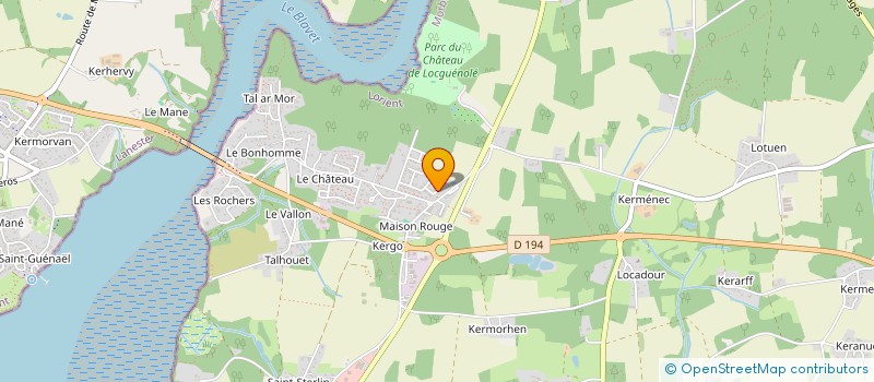 localisation de l'entreprise MADAME MELODY RUIZ à KERVIGNAC