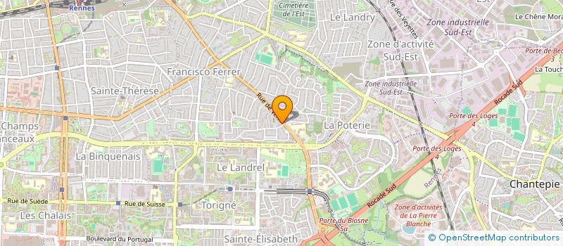 localisation de l'entreprise MADAME MELODY SADOUKI  RENNES