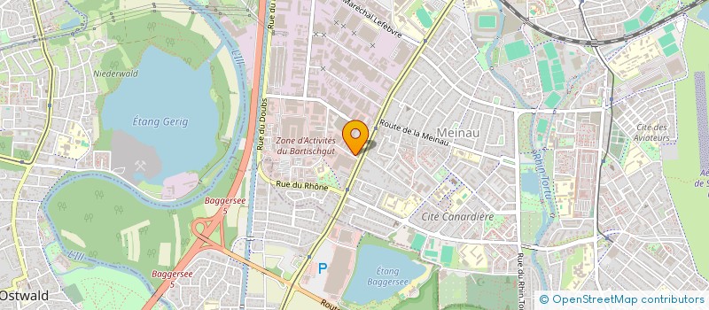 localisation de l'entreprise MADAME MELODY SAIDI  STRASBOURG