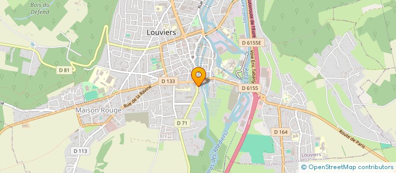 localisation de l'entreprise MADAME MELODY SAINT-OUEN  LOUVIERS