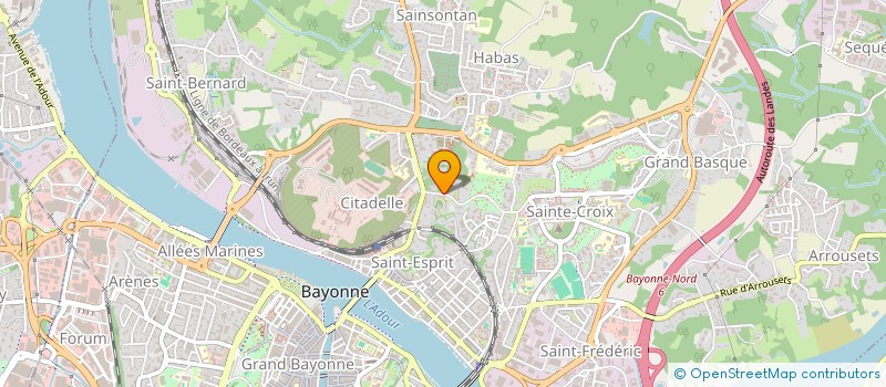 localisation de l'entreprise MADAME MELODY SALLANDIER  BAYONNE